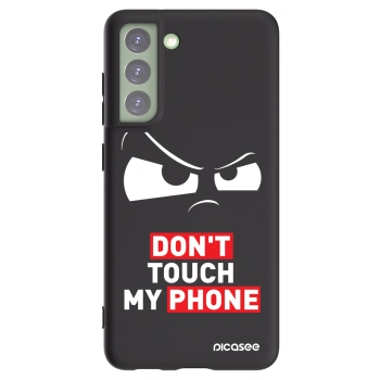 Picasee husă neagră din silicon pentru Samsung Galaxy S21 FE 5G - Cloudy Eye - Transparent