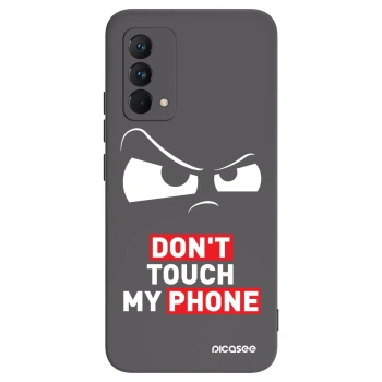 Picasee husă neagră din silicon pentru Realme GT Master Edition 5G - Cloudy Eye - Transparent
