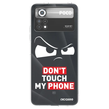 Picasee husă transparentă din silicon pentru Xiaomi Poco X4 Pro 5G - Cloudy Eye - Transparent