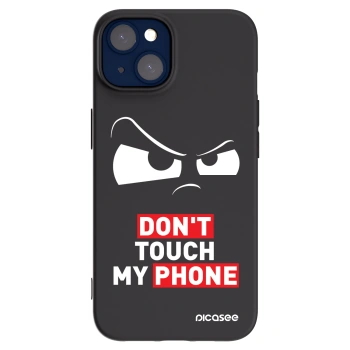 Picasee husă neagră din silicon pentru Apple iPhone 14 - Cloudy Eye - Transparent