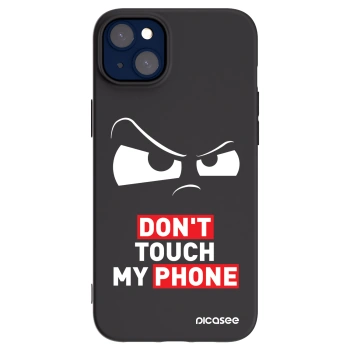 Picasee husă neagră din silicon pentru Apple iPhone 14 Plus - Cloudy Eye - Transparent