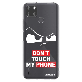 Picasee husă transparentă din silicon pentru Realme C21Y - Cloudy Eye - Transparent