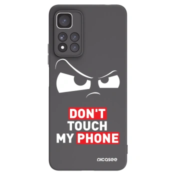 Picasee husă neagră din silicon pentru Xiaomi Redmi Note 11 Pro+ 5G - Cloudy Eye - Transparent