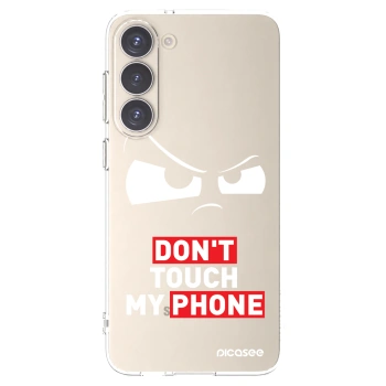 Picasee husă transparentă din silicon pentru Samsung Galaxy S23+ 5G - Cloudy Eye - Transparent
