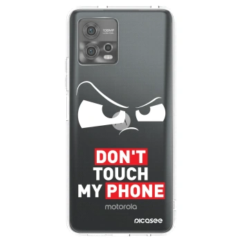 Picasee husă transparentă din silicon pentru Motorola Moto G72 - Cloudy Eye - Transparent