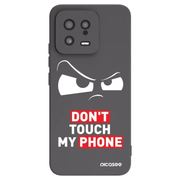 Picasee husă neagră din silicon pentru Xiaomi 13 - Cloudy Eye - Transparent