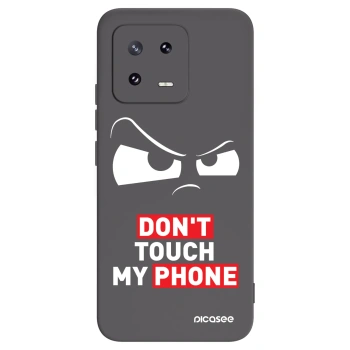 Picasee husă neagră din silicon pentru Xiaomi 13 Pro - Cloudy Eye - Transparent