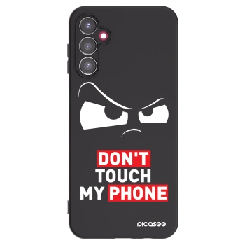 Picasee husă neagră din silicon pentru Samsung Galaxy A14 4G A145R - Cloudy Eye - Transparent