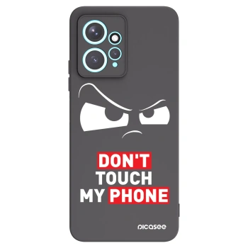 Picasee husă neagră din silicon pentru Xiaomi Redmi Note 12 4G - Cloudy Eye - Transparent