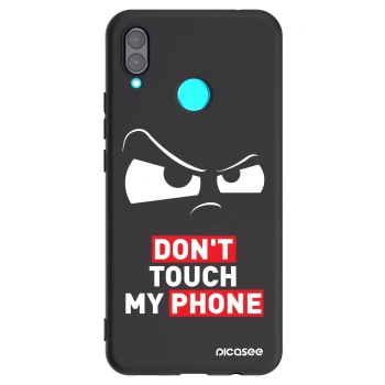 Picasee husă neagră din silicon pentru Huawei Nova 3 - Cloudy Eye - Transparent