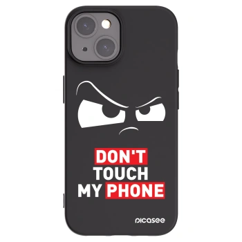 Picasee husă neagră din silicon pentru Apple iPhone 15 - Cloudy Eye - Transparent