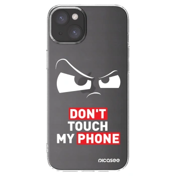 Picasee husă transparentă din silicon pentru Apple iPhone 15 Plus - Cloudy Eye - Transparent