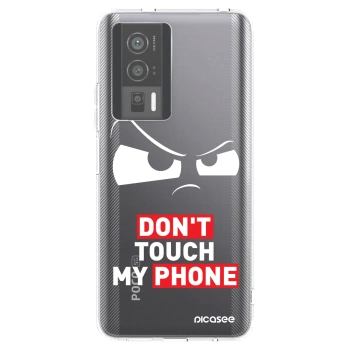 Picasee husă transparentă din silicon pentru Xiaomi Poco F5 Pro 5G - Cloudy Eye - Transparent