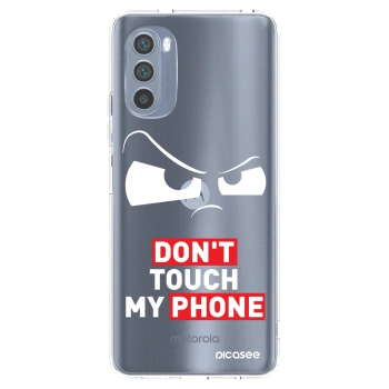 Picasee husă transparentă din silicon pentru Motorola Moto G62 - Cloudy Eye - Transparent