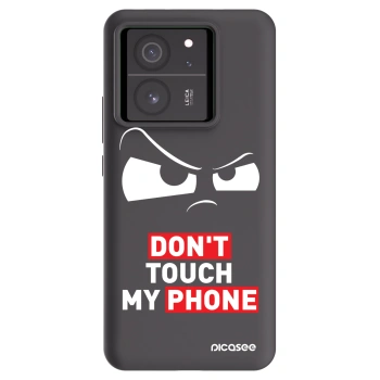 Picasee husă neagră din silicon pentru Xiaomi 13T Pro - Cloudy Eye - Transparent