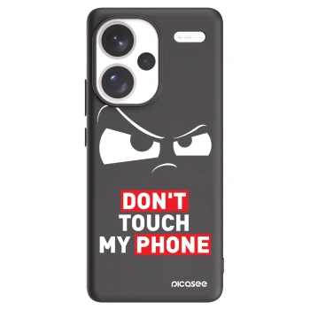 Picasee husă neagră din silicon pentru Xiaomi Redmi Note 13 Pro+ 5G - Cloudy Eye - Transparent