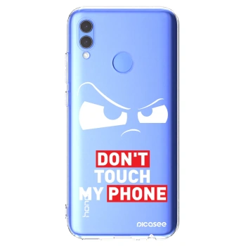 Picasee husă transparentă din silicon pentru Honor 10 Lite - Cloudy Eye - Transparent