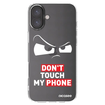 Picasee husă transparentă din silicon pentru Apple iPhone 16 Plus - Cloudy Eye - Transparent