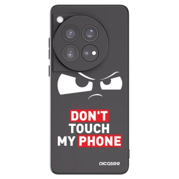 Picasee husă neagră din silicon pentru OnePlus 12 5G - Cloudy Eye - Transparent
