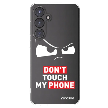 Picasee husă transparentă din silicon pentru Samsung Galaxy S24 FE S721B - Cloudy Eye - Transparent