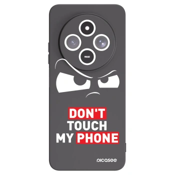 Picasee husă neagră din silicon pentru Xiaomi Redmi 14C - Cloudy Eye - Transparent