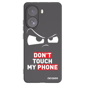 Picasee husă neagră din silicon pentru Xiaomi Poco X7 - Cloudy Eye - Transparent