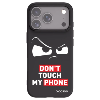 Picasee husă neagră din silicon pentru Apple iPhone 17 Pro - Cloudy Eye - Transparent