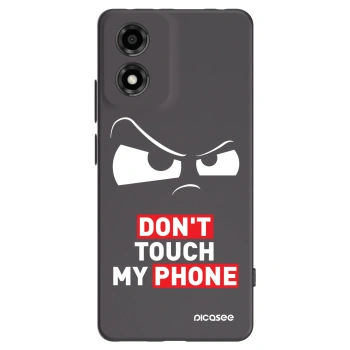 Picasee husă neagră din silicon pentru Motorola Moto E14 - Cloudy Eye - Transparent