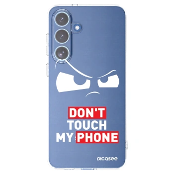 Picasee husă transparentă din silicon pentru Samsung Galaxy S25 FE 5G - Cloudy Eye - Transparent