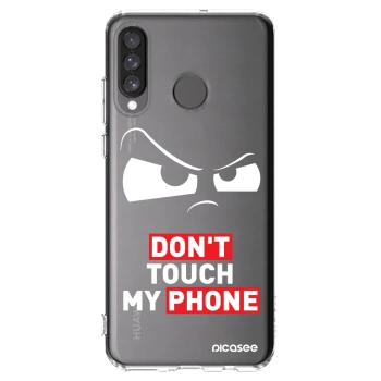 Picasee husă transparentă din silicon pentru Huawei P30 Lite - Cloudy Eye - Transparent