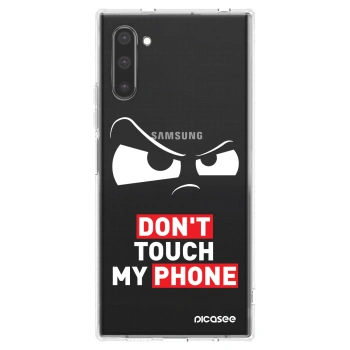 Picasee husă transparentă din silicon pentru Samsung Galaxy Note 10 N970F - Cloudy Eye - Transparent