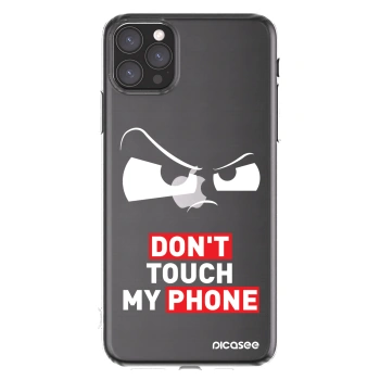 Picasee husă transparentă din silicon pentru Apple iPhone 11 Pro Max - Cloudy Eye - Transparent