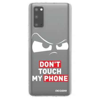 Picasee husă transparentă din silicon pentru Samsung Galaxy S20 G980F - Cloudy Eye - Transparent