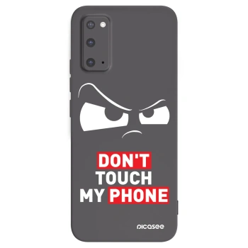 Picasee husă neagră din silicon pentru Samsung Galaxy S20 G980F - Cloudy Eye - Transparent