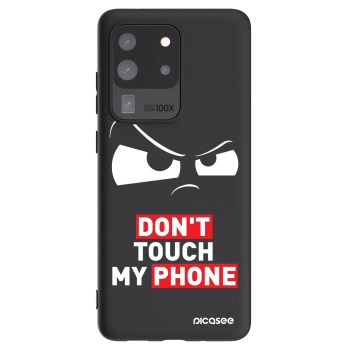 Picasee husă neagră din silicon pentru Samsung Galaxy S20 Ultra 5G G988F - Cloudy Eye - Transparent