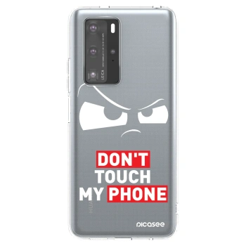 Husă pentru Huawei P40 Pro - Cloudy Eye - Transparent