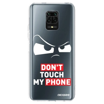 Picasee husă transparentă din silicon pentru Xiaomi Redmi Note 9S - Cloudy Eye - Transparent