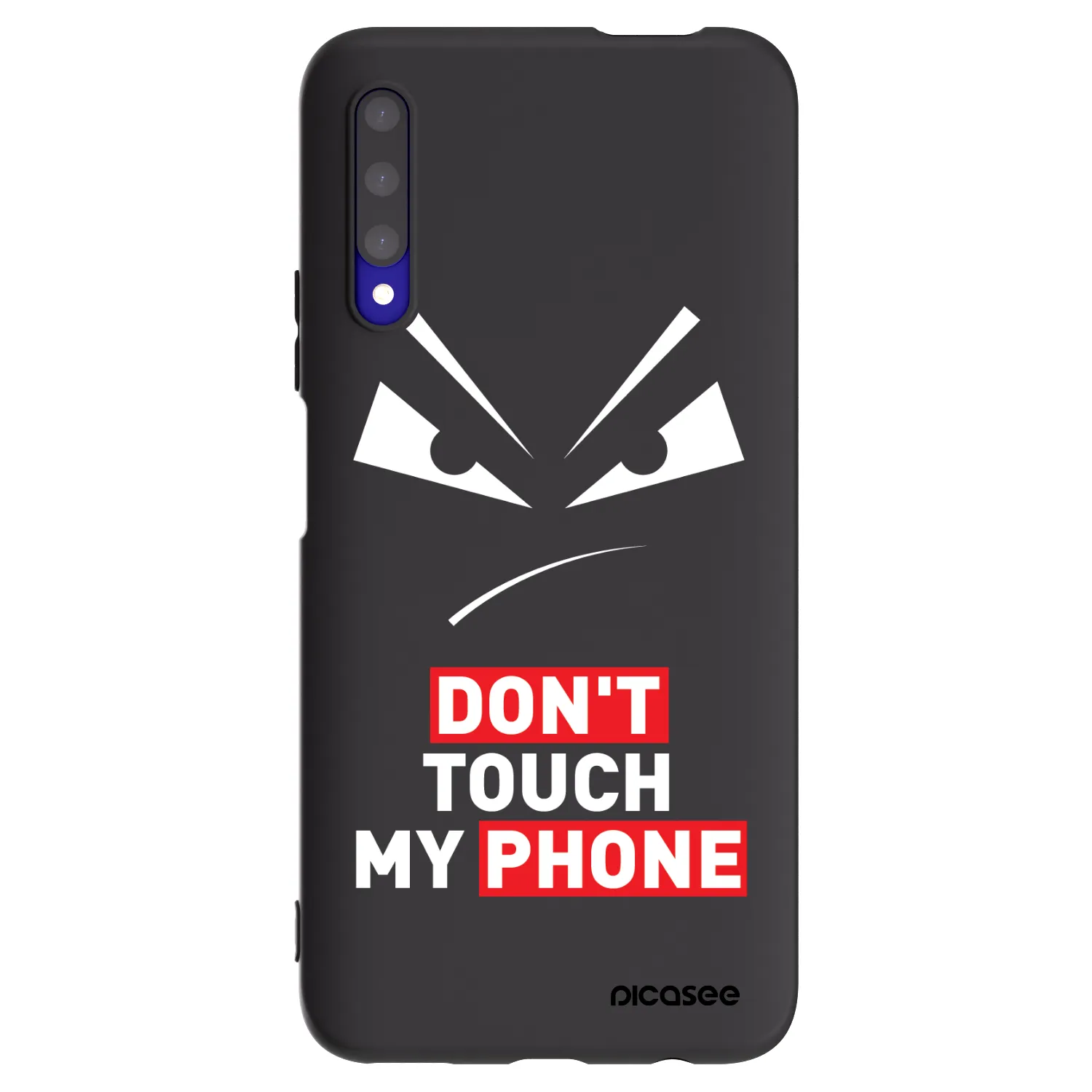 Picasee husă neagră din silicon pentru Honor 9X Pro - Evil Eye - Transparent