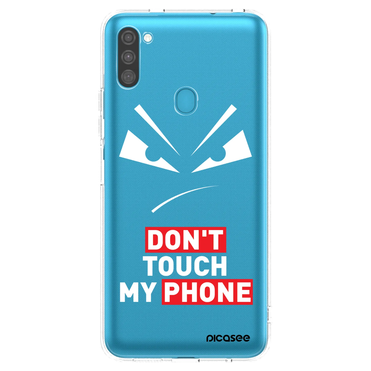 Picasee husă transparentă din silicon pentru Samsung Galaxy M11 - Evil Eye - Transparent