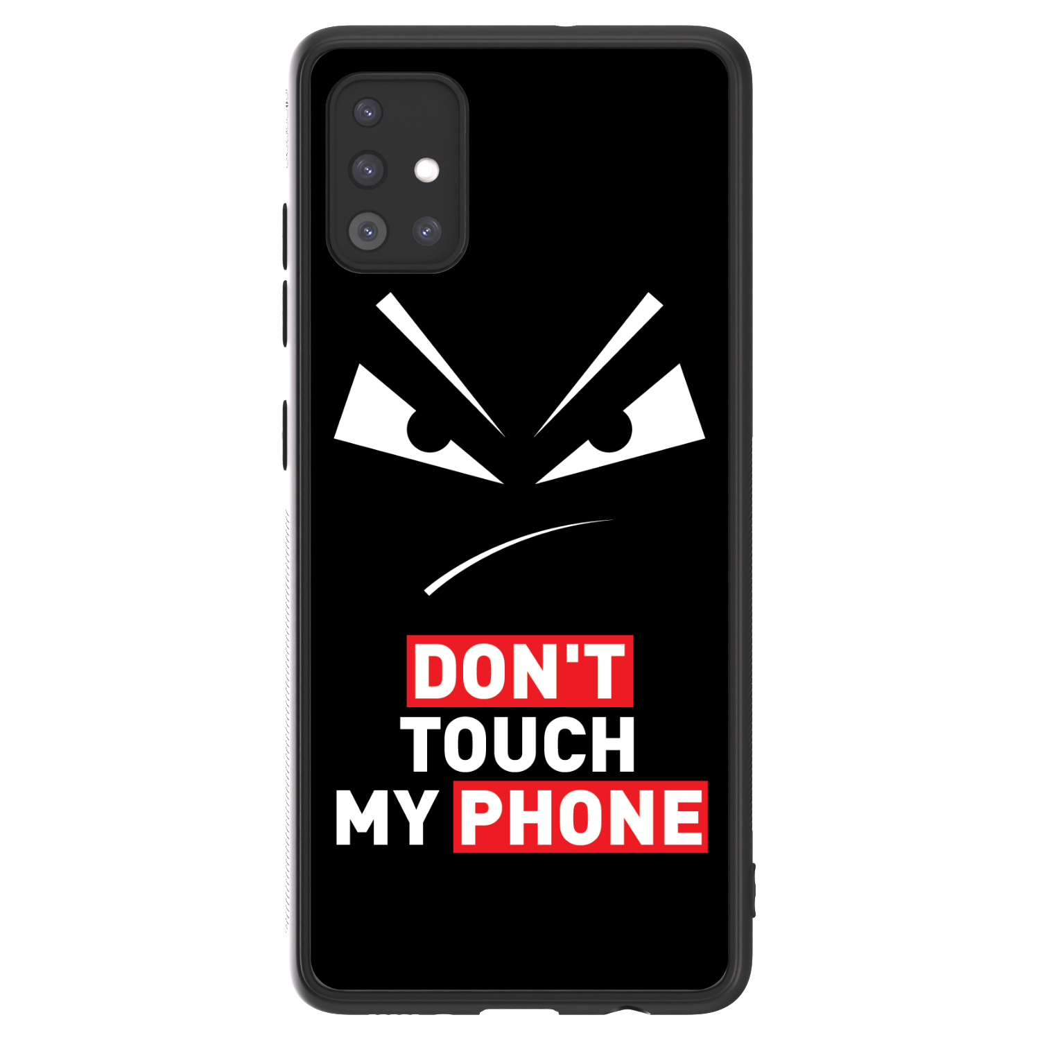 Picasee ULTIMATE CASE pentru Samsung Galaxy A51 A515F - Evil Eye - Transparent