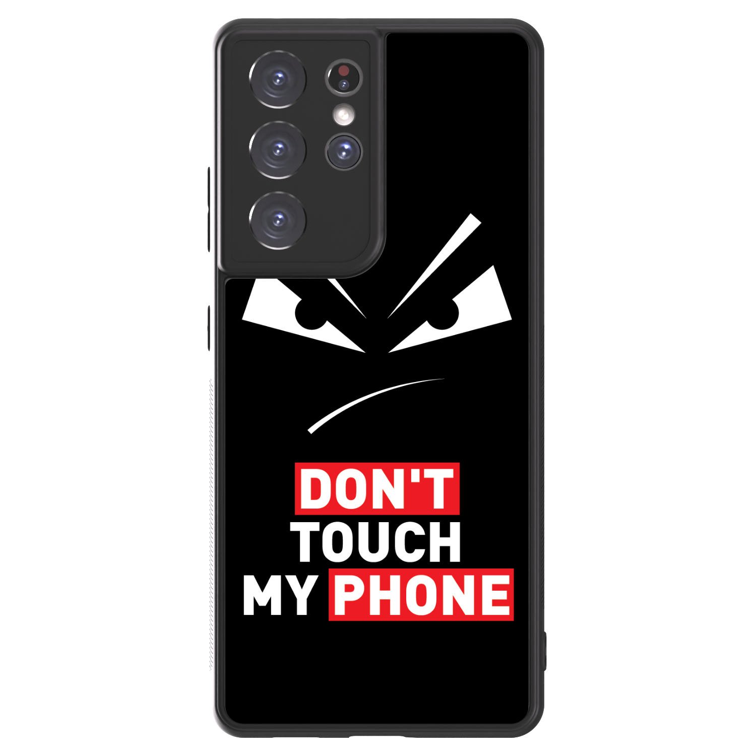 Picasee ULTIMATE CASE pentru Samsung Galaxy S21 Ultra 5G G998B - Evil Eye - Transparent