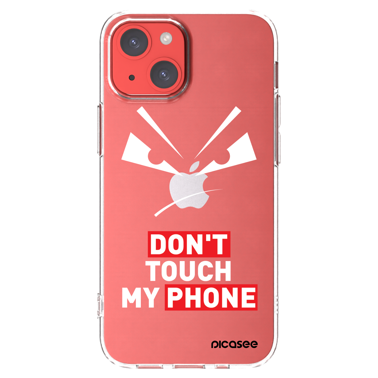 Picasee husă transparentă din silicon pentru Apple iPhone 13 mini - Evil Eye - Transparent