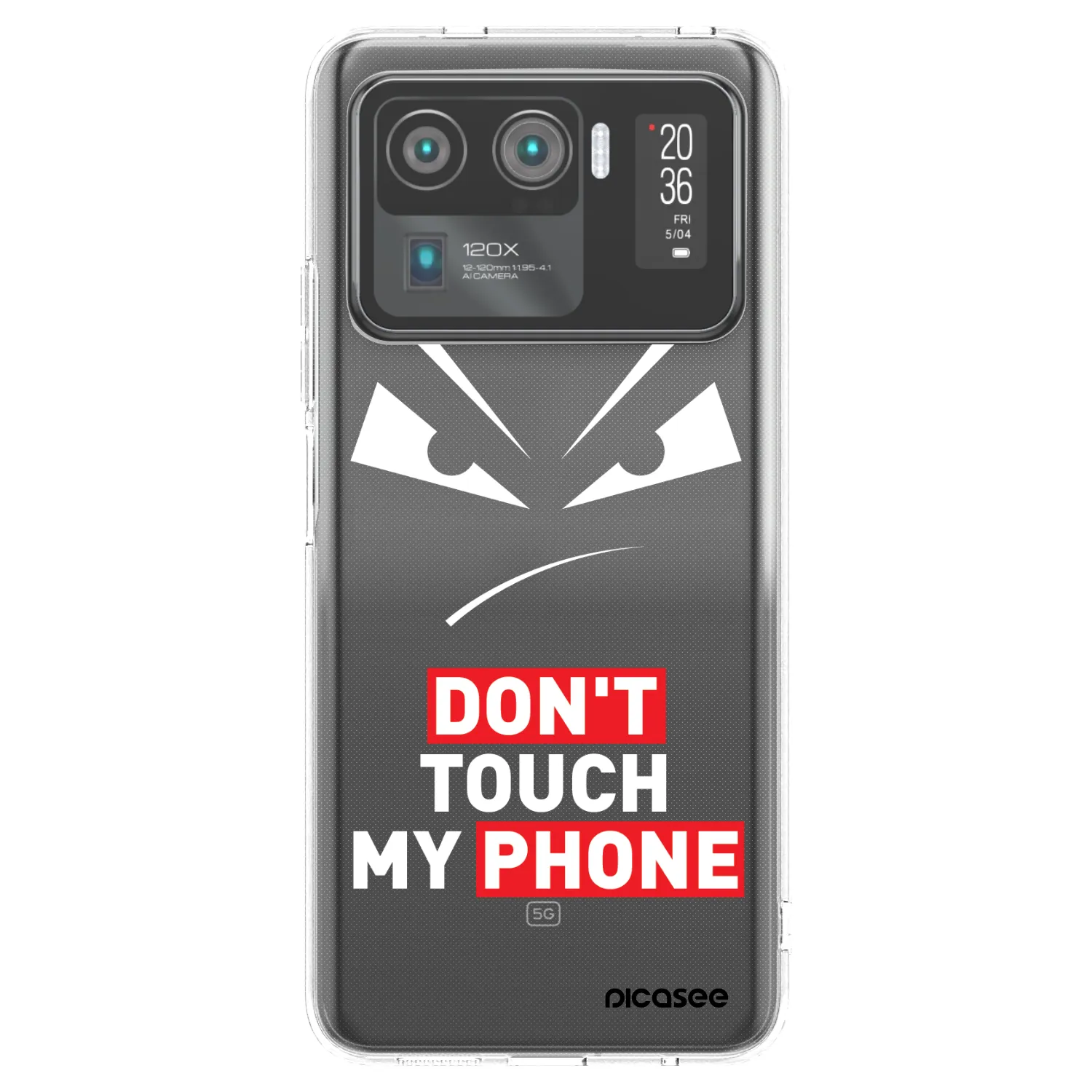 Picasee husă transparentă din silicon pentru Xiaomi Mi 11 Ultra - Evil Eye - Transparent