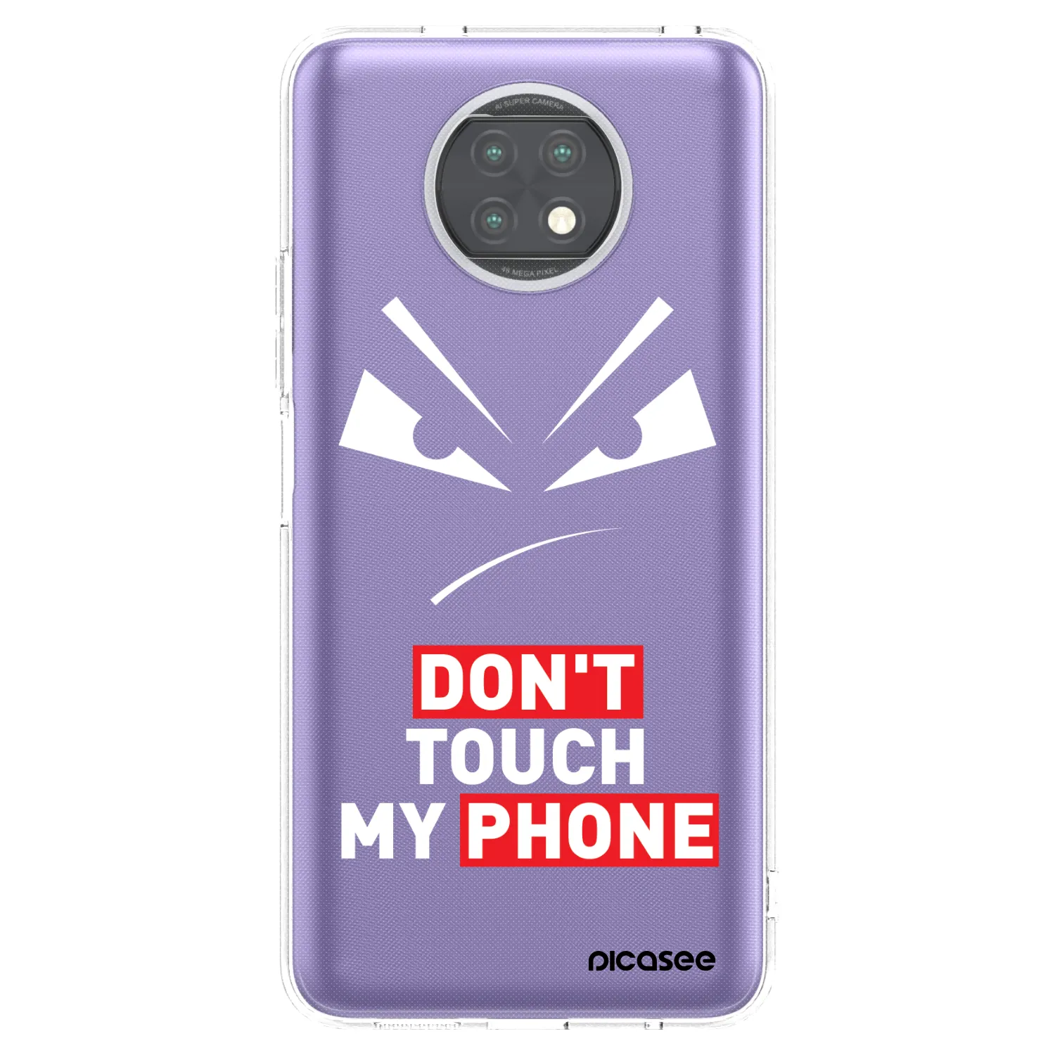 Picasee husă transparentă din silicon pentru Xiaomi Redmi Note 9T - Evil Eye - Transparent