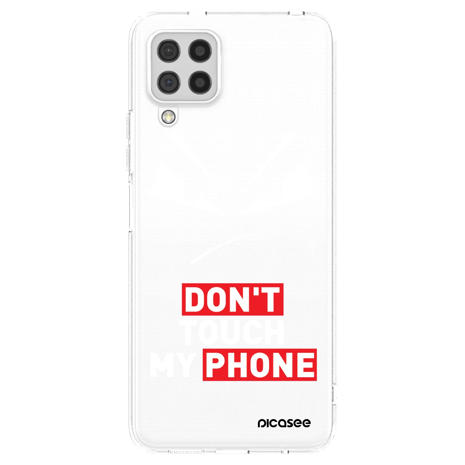 Picasee husă transparentă din silicon pentru Samsung Galaxy A22 A225F 4G - Evil Eye - Transparent