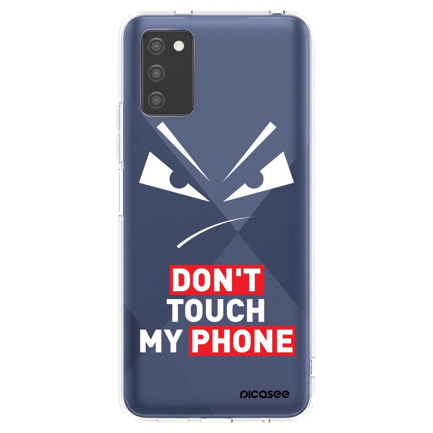 Picasee husă transparentă din silicon pentru Samsung Galaxy A03s A037G - Evil Eye - Transparent