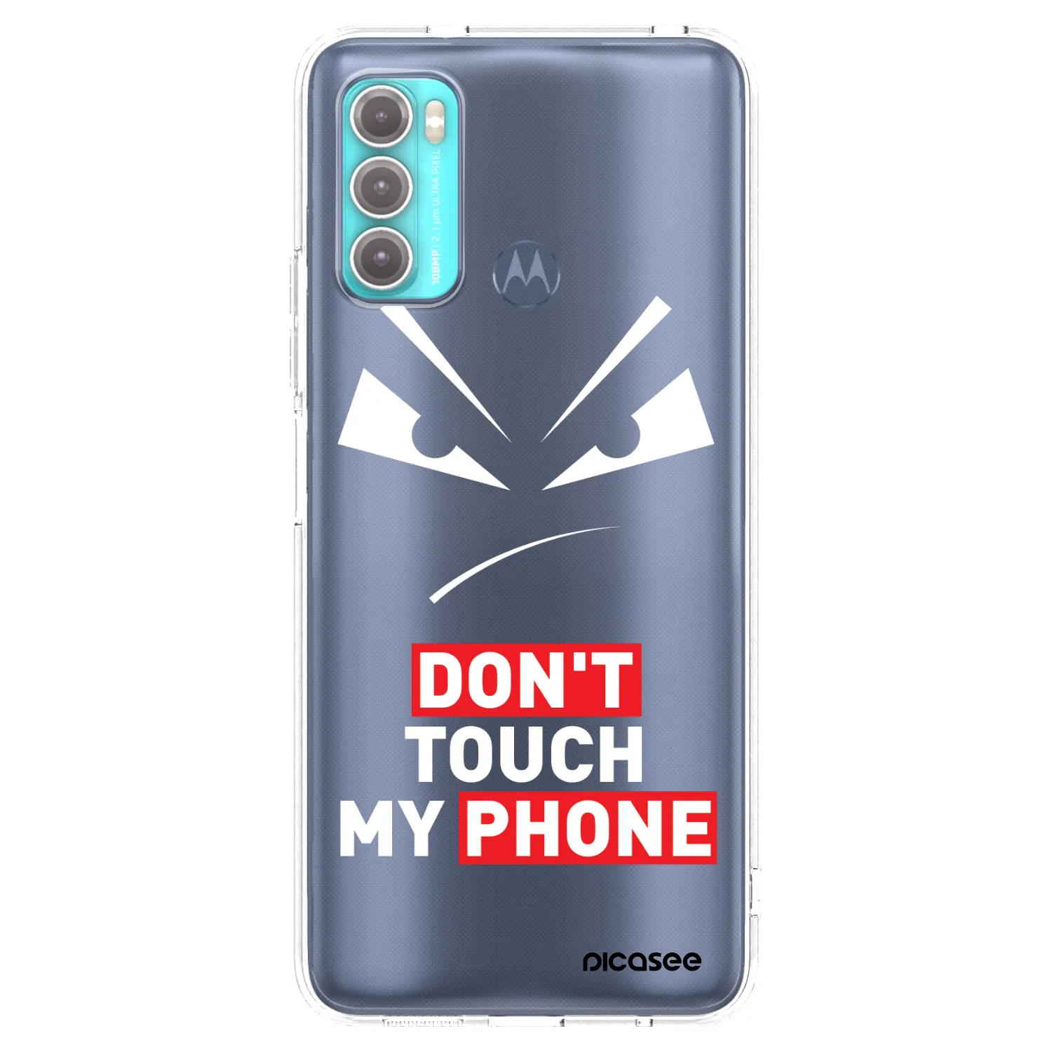 Picasee husă transparentă din silicon pentru Motorola Moto G60 - Evil Eye - Transparent