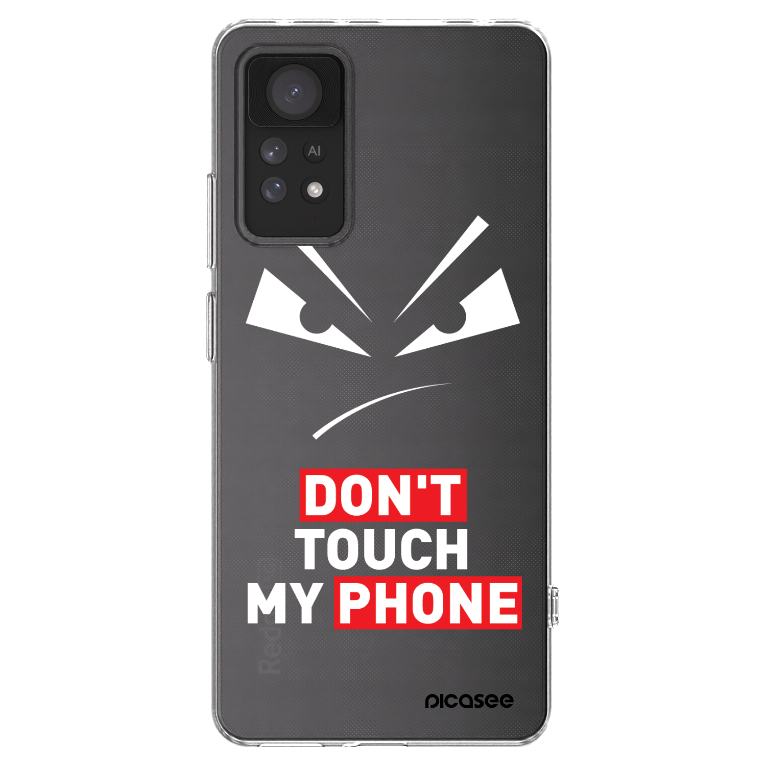 Picasee husă transparentă din silicon pentru Xiaomi Redmi Note 11 Pro 5G - Evil Eye - Transparent