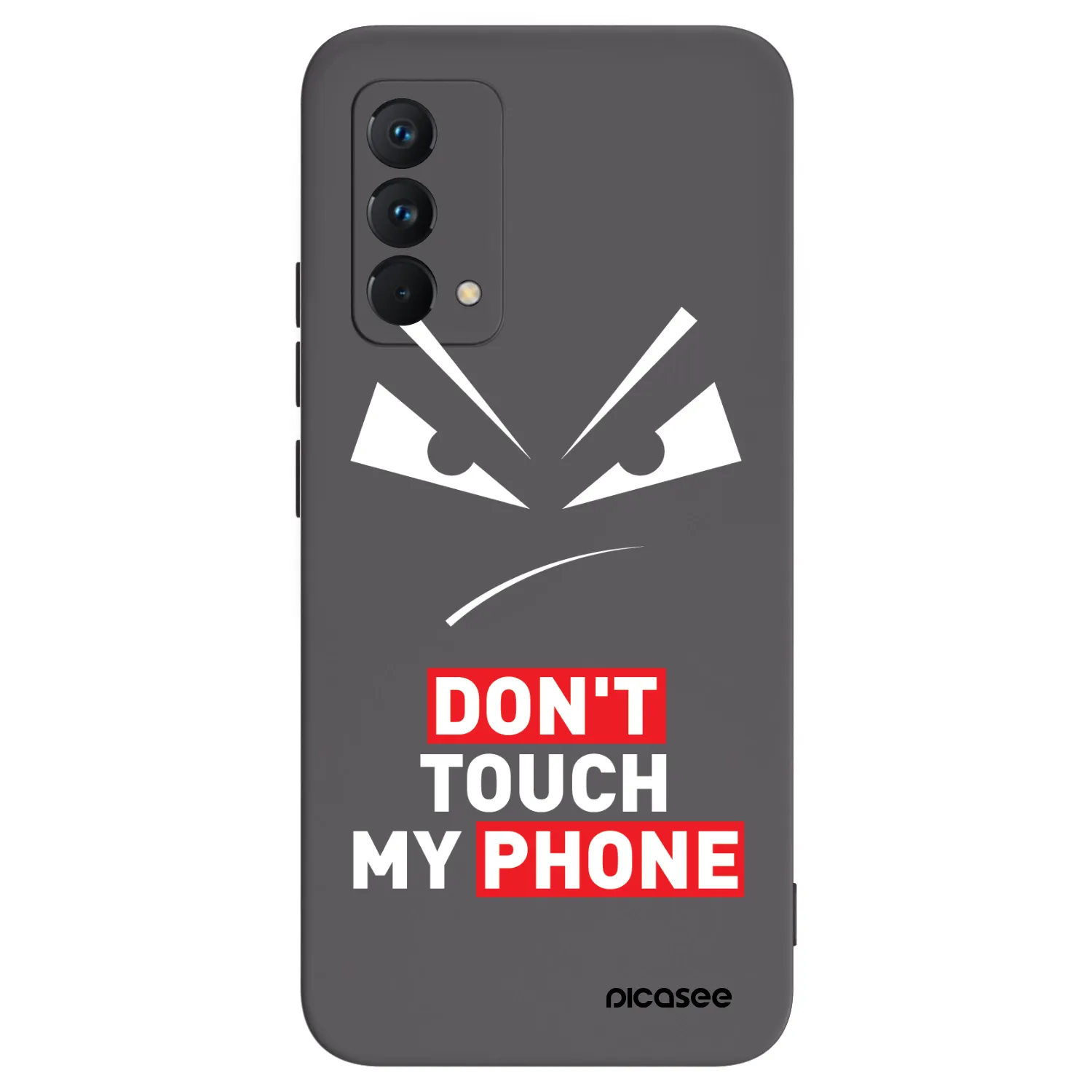 Picasee husă neagră din silicon pentru Realme GT Master Edition 5G - Evil Eye - Transparent