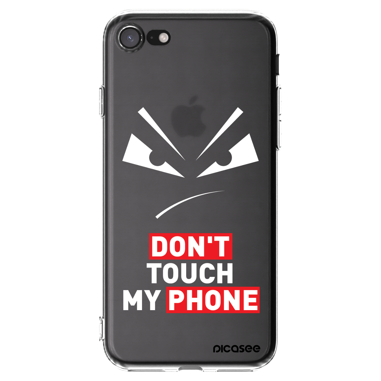 Picasee husă transparentă din silicon pentru Apple iPhone SE 2022 - Evil Eye - Transparent